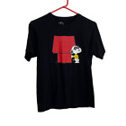 KAWS x Uniqlo x Peanuts Joe KAWS Black Doghouse Tee Size XS Snoopy RARE!
