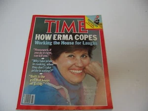 Vintage Time July 2,1984 article on Erma Bomback #B112 - Imagen 1 de 3