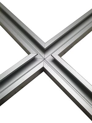 Kreuz für M8 C-Profil, T Stück, Kreuzverbinder, Alu C Profil M8, T Verbinder - Bild 1 von 4