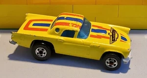 Hot Wheels 57 T-Bird Yellow Black Walls Hong Kong Loose - Picture 1 of 3