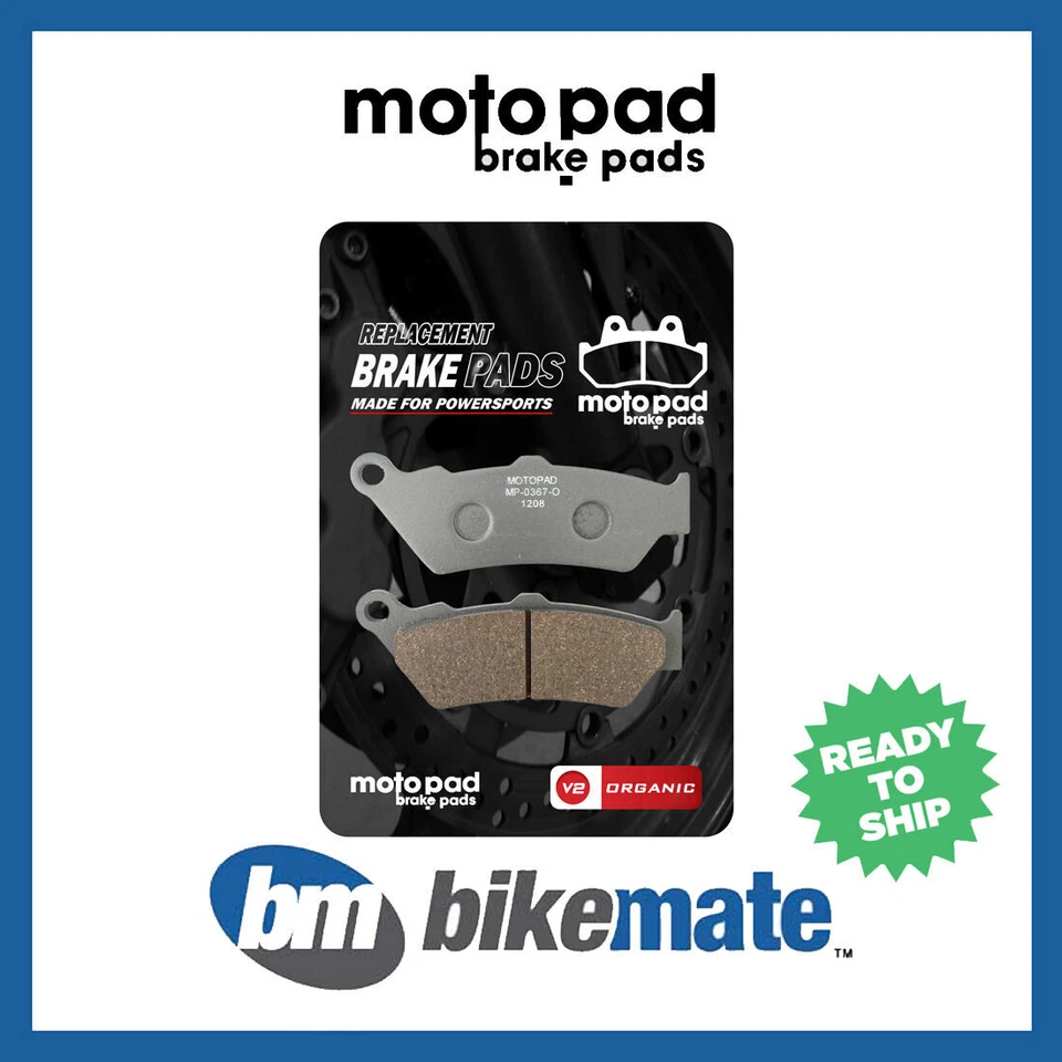 Pastillas de freno delanteras derechas orgánicas para BMW F 650 GS - K72 Twin 2008 2009 2010 2011 Foto 1 de 1