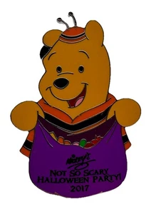 Prendedor Disney WDW MNSSHP 2017 Mickey’s Not So Scary Halloween Party Winnie the Pooh - Imagen 1 de 6