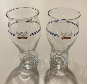 Lote de 2 vasos de pinta perfectos SAMUEL ADAMS Boston Lager "Orgullece tu cerveza" - Imagen 1 de 9