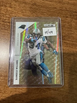 DeAngelo Williams 2011 Panini Rookies & Stars Longevity Parallel gold foil/50 - Image 1 of 3