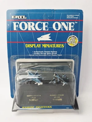 ERTL FORCE ONE MINIATURES MARINE FIGHTERS NUEVO EN TARJETA ¡¡MUY BONITO!!! Foto 1 de 4