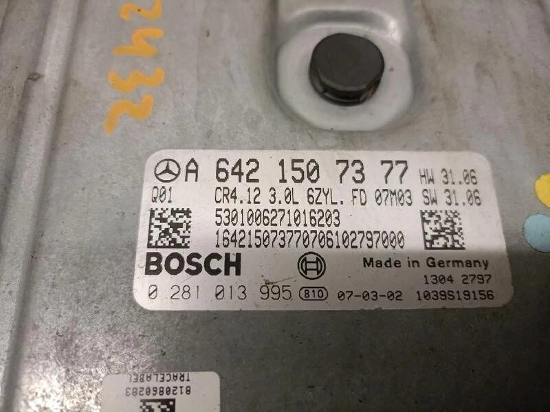 A6421507377 centralina motore per MERCEDES-BENZ CLASE E T-MODEL (S211) 5450128 - Immagine 1 di 4