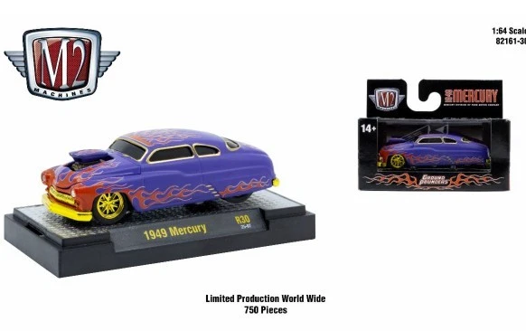 M2 Machines Ground Pounder R30 1949 Mercury CHASE - Image 1 of 1