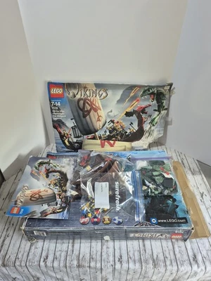 Lego 7018 Barco Vikingo Desafía La Serpiente Midgard INCOMPLETO Conjunto Minifiguras Foto 1 de 4