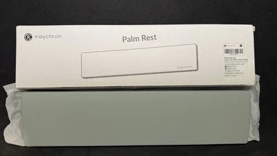 Keychron Silicone Palm Rest For V1/V2/Q1/Q2/P2. Gray  12.89” Length - Image 1 of 3