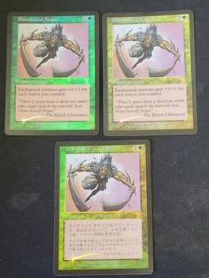 Blanchwood Armor 7th Edition Foil Japanese English Set Used - Image 1 of 4
