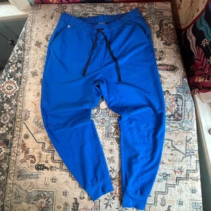 Figs Scrubs Jogger pants Men's Blue Nurse Hospital Doctor Office Size Large - Picture 1 of 8