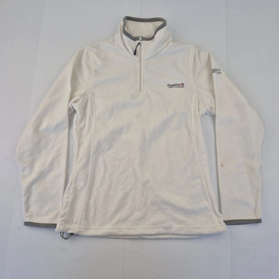 REGATTA Vellón 8 Blanco Mujer 100% Poliéster 1/4 Cremallera Xert Performance Foto 1 de 4