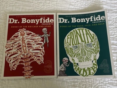 Dr. Bonyfide Presents Book 3 Bones Of The Rib Cage Spine, 4 Head Face & Neck - Image 1 of 4
