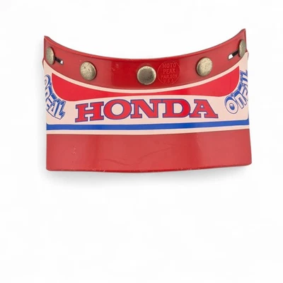 CASCO HONDA VISERA VINTAGE MOTO PEAK PAULSON MOTOCICLETA EE. UU.  Foto 1 de 4
