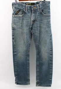 Ariat Jeans Herren Größe 30x32 M5 Rebar Straight Leg Durastr Western Denim Distresse - Bild 1 von 17