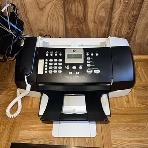 HP Officejet J3680 All-In-One Inkjet Printer Fax  Copier - Picture 1 of 11