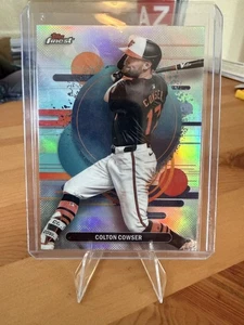 Topps Finest Colton Cowser #197 2025 refractor poco común - Imagen 1 de 2