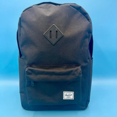 Mochila HERSCHEL Heritage Negra - 21,5 L - Estilo Clásico - 18,5" x 12,5" x 5,5" Foto 1 de 4