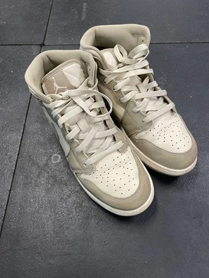 Jordan 1 Mid Legend Brown 7Y Shoes Sneakers Kids Youth - Image 1 of 4