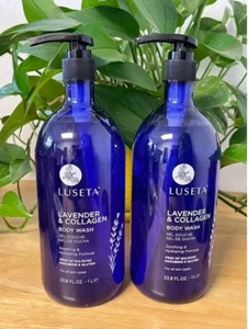 ***2-Bottle** Luseta LAVENDER & COLLAGEN Body Wash 33.8oz - Picture 1 of 1