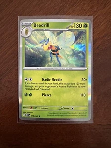 Beedrill 015/165 Holo Pokemon Scarlatto e Viola 151 come nuovo - Foto 1 di 1