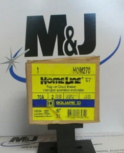 Square D HOM270 (neu) - 70 A Leitungsschutzschalter HomeLine - Bild 1 von 7