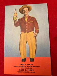 P.C. VINTAGE FRÜHE ZEITEN WERBUNG UNBENUTZT - Bild 1 von 2