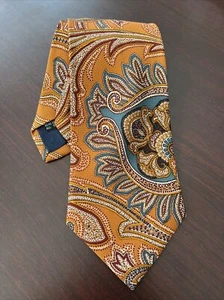 Vintage Biella Collezioni G Vasta Made in Italy Silk Tie NWT - Picture 1 of 3