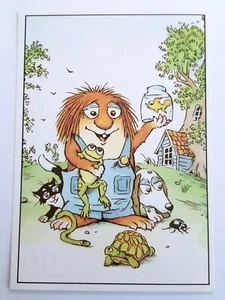 MINT 1988 LITTLE CRITTER Postcard "These Are My Pets" Mercer Mayer Golden Books - Picture 1 of 3
