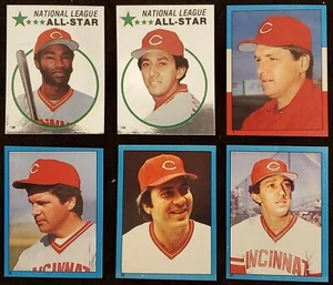 1982 O-Pee-Chee OPC (11 Unique Sticker) Johnny Bench, Tom Seaver, andere NMMT - Bild 1 von 4