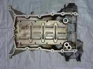 04-07 Jaguar X350 XJ8 Vanden Plas LWB UPPER Engine Oil Sump Pan 2004 2005 OEM - Picture 1 of 5