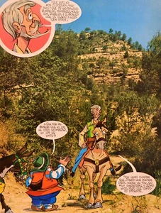 Spanish Comic book Animated story. Decorative Poster. Graphic Art Design 4029 - Picture 1 of 1