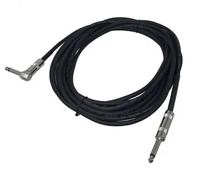 Tetra-Teknica IC-S2RA-20 gerade auf rechten Winkel 1/4" TS Instrumentenkabel 20 Fuß - Bild 1 von 5