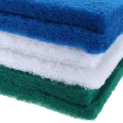WAVE POINT Aquarium Pond Filter Floss Pad Media Reusable 3/4 - 1" Thick, 12" x 36" Roll