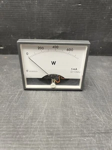 Neuberger 0-600 Watt 85x70mm Analoges Wattmeter Einbauinstrument (K36-14#d) - Bild 1 von 5