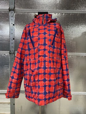 Burton Snowboard Jacket - Womens Large - DryRide - Red - Ski Winter Snow - Image 1 of 4