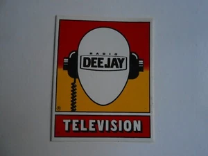 adesivo-sticker-RADIO DEEJAY television-cm.8x10 - Imagen 1 de 1
