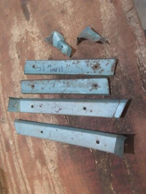 1965 Mercury Monterey  sedan interior rear window side garnish trim moldings - Imagem 1 de 2