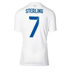 UNSIGNED Raheem Sterling England 2014 Home Shirt Autograph Jersey - Picture 1 of 1