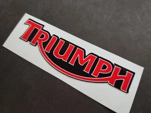 Triumph decal sticker motorcycle moto cruiser bobber bike many colors! - Picture 1 of 28