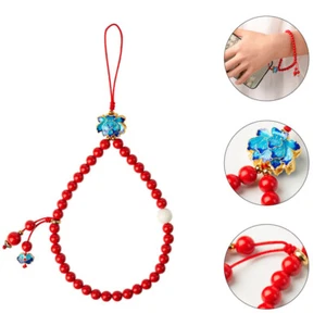 Phone Wrist Strap Beads Mobile Phone Chain Cell Phone Lanyard Strap - Zdjęcie 1 z 12