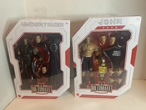 John Cena Undertaker Mattel WWE Ultimate Edition Series 10 & 11 Wrestling Elite - Picture 1 of 7