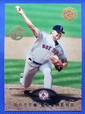 1995 Topps Stadium Club ROGER CLEMENS MEMBERS ONLY card BOSTON RED SOX #10