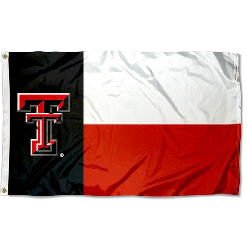 Texas Tech TX State Flag Cover