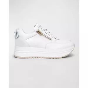 Tenis NeroGiardini con plataforma de arco de cuero talla 8 - Imagen 1 de 14