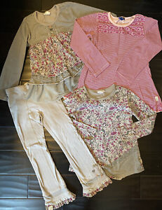 Naartjie Girls size 6 7 8 Years Lot of 4 Items Boutique clothing.