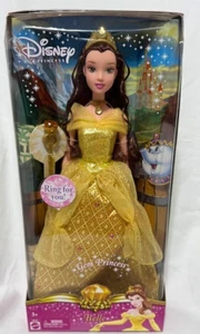 Mattel 2006 Disney Gem Princess Belle Doll with Ring Beauty and Beast New in Box - Picture 1 of 2