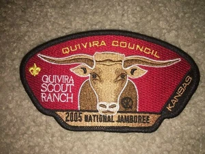 Boy Scout Quivira Camp Ranch Kansas BSA Council JSP 2005 National Jamboree Patch - Picture 1 of 1