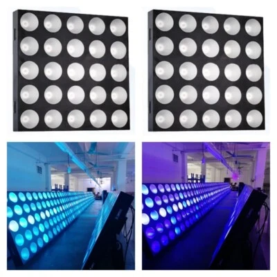 2xMATRIX PANEL beam 10W RGBW 5x5 LED Matrix Panel with Pixel Control beam light - Image 1 of 4
