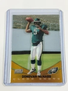 Stadium Club 1999 cromo #SCCE6 Donovan McNabb novato SP tiros transparentes águilas - Imagen 1 de 2